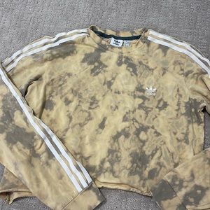 Custom dyed adidas long sleeve